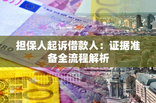 北京担保人起诉借款人：证据准备全流程解析