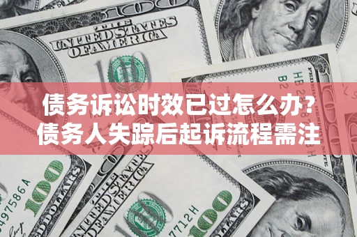 北京债务诉讼时效已过怎么办？债务人失踪后起诉流程需注意什么？