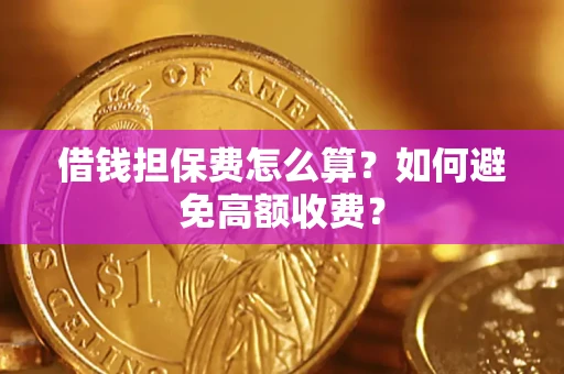 北京借钱担保费怎么算？如何避免高额收费？